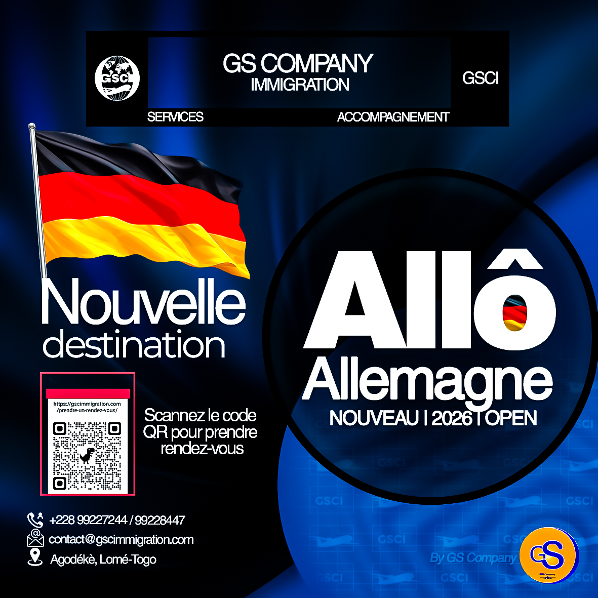 Deux opportunités en Allemagne - Visa Schengen